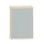 Kantoorkast 1150x800x430mm Decor Romp Esdoorn Decor Front Lichtgrijs