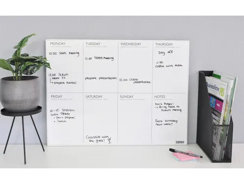 4320 - Desq Weekplanner Magnetisch 45 X 60 Cm