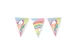 Vlaggenlijn 10 meter Party Flags foil Unicorn