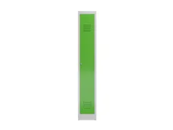 garderobekast,HxBxD 1800x310x500mm,1vak,klink,sokkel,romp RAL7035