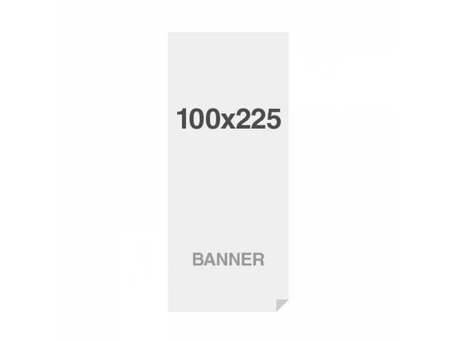 Print voor Banner 85x225cm Multi Layer Materiaal 220g/m²