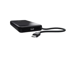 Powerbank Trust Fiera 20.000 met kabel 2 USB-poorten zwart - 9