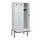 locker met bank,HxBxD 2120x900x815mm,3vak,vak B 300mm,cilinderslot