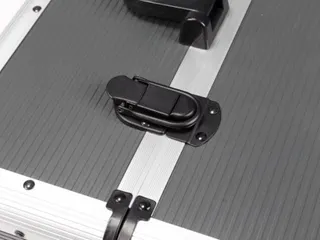 Aluminium Gereedschapskoffer plukschuim sleutelslot 445x265x170mm - 4
