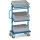 Bijzetwagen 32912 Met 3 Eurobakken 600x400mm 200kg Ral5007
