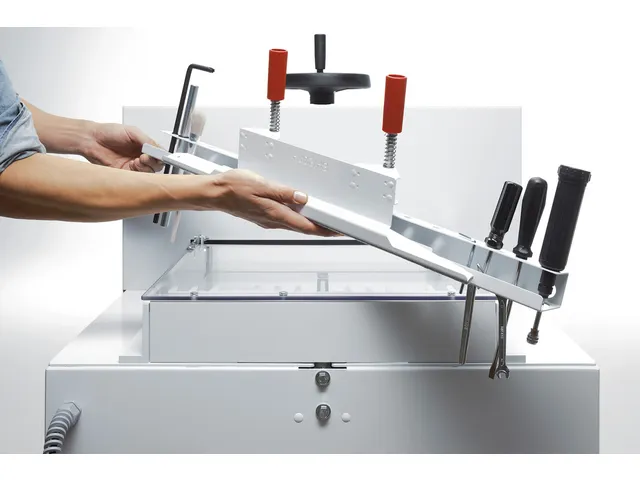 Stapelsnijmachine Ideal 4815 47cm Elektrisch met onderstel