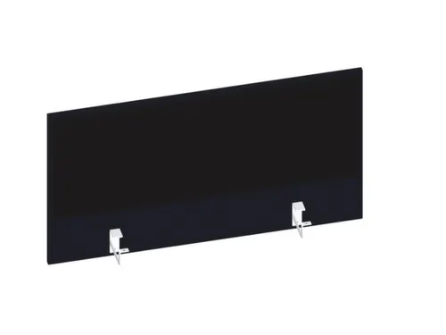 baliepaneel,v. bureau,aanbouw achter,B 1000mm,CC-zwart,BN8033-zwart
