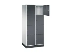 grootvolume-lockersysteem,RAL 7035/RAL 7021,HxBxD 1950x820x600mm