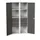 universele kast,HxBxD 2000x1050x550mm,4xStalen bodem,8lade(n)