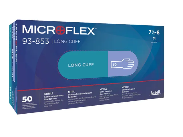 Ansell MicroFlex 93-853 handschoen - 9½-10