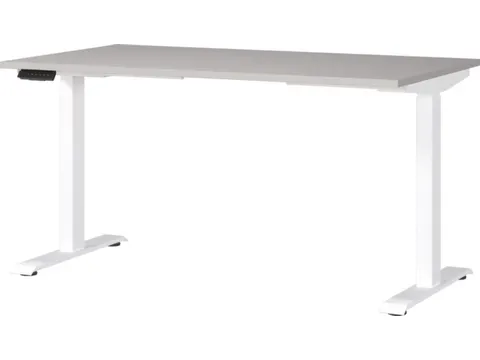 Elektrisch ihv bureau,HxBxD 720-1200x1400x800mm,blad decor kasjmier