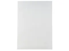 L-map, ft A4, PP 0.12mm, pak van 25 stuks, transparant gekorreld