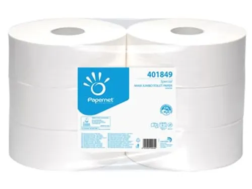 Papernet Toiletpapier 401849 Maxi Jumbo Pure 2-Laags 1180 vel