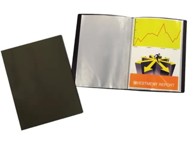 Showalbum A4 40 Tassen Zwart