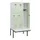 locker met bank,HxBxD 1950x900x815mm,3vak,vak B 300mm,draaigrendel