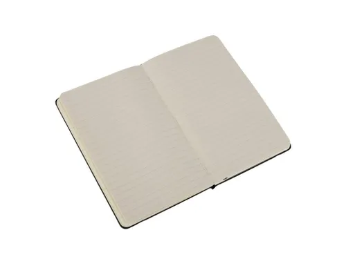Notitieboek Moleskine pocket 90x140mm lijn hard cover zwart