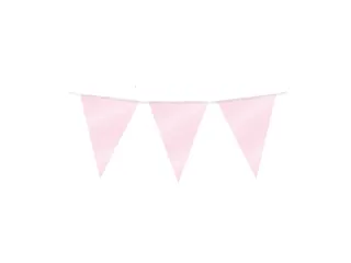 Party Flag Foil Baby Pink - 2