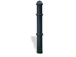 Trottoirpaal 900mm Ø 102mm Met Halve Kogel-kap Uitneembaar