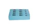 Garderobeblok 50 tickets 20x3 blauw