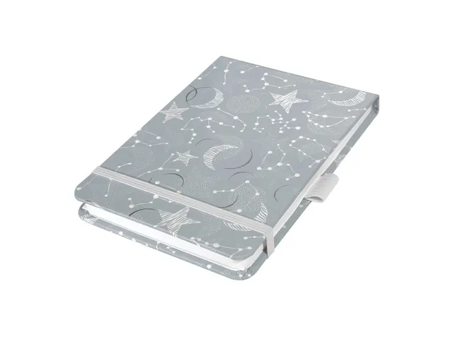 Schetsblok Jolie Beauty A6 COSMIC FANTASY GREY punt-gelijnd 158pag 100