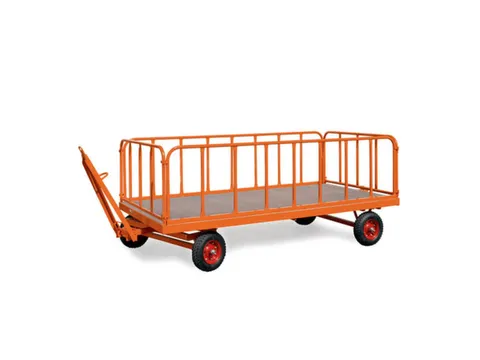 4stalen buiswanden,v. industrie-aanhanger,H 750mm
