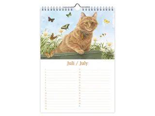 Verjaardagskalender Franciens Katten "Jeroen" A4 - 3