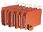 Hangmap Oblique Tub Ultimate Lateraal A4 U-bodem 30mm Oranje