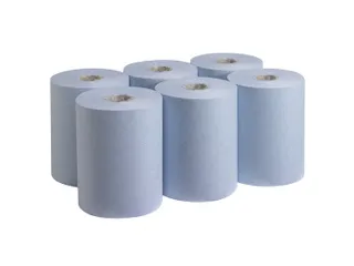 Scott 6696 handdoekrol Slimroll Airflex 1-laags Blauw 190mtr/20cm 6rol - 2