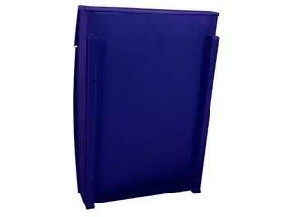 Wandbrievenbus Geronan Blauw Staal - 3