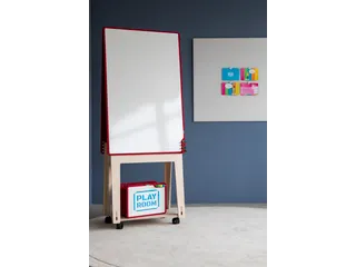 PLAYROOM Playboard draagbaar whiteboard M 75x118cm Rood - 5