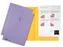 Dossiermap A4 Lila, Karton Van 180 G/m², Pak Van 100 Stuks