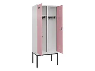 locker voor scheiding van kleding,HxBxD 2120x800x500mm,2vak - 1