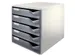 Ladenbox Leitz 5280 5 Laden Grijs