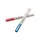 Krijtmarker 2mm Naga set a 2 st metallic blauw/rood