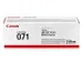 Canon CRG 071 Toner Zwart 1.200 pag. voor i-SENSYS