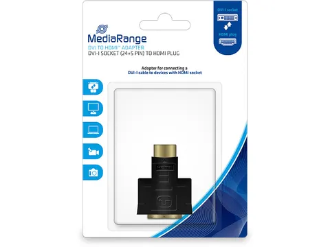 Dvi naar Hdmi Adapter 24+5 Pin MRCS171 zwart