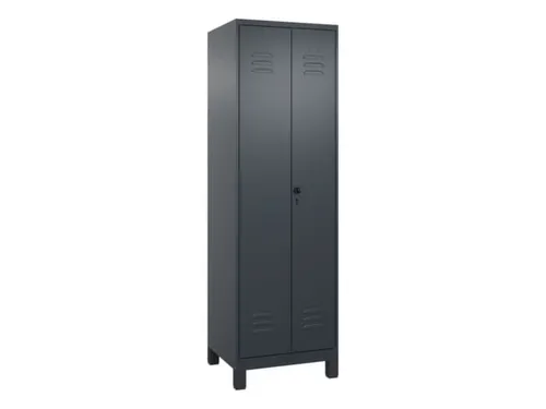 PBM-locker,HxBxD 1950x600x500mm,2vak,vak B 300mm,draaigrendel