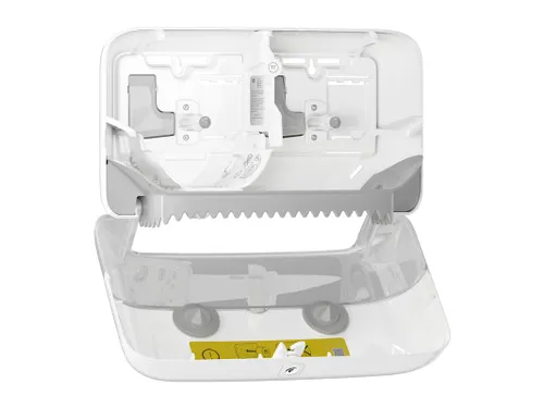Tork 558040 T7 OptiServe Hulsloos Toiletpapier Dispenser Elevation Wit