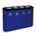 afvalverzamelstation,4x45l,HxBxD 830x1200x355mm,4opening(en)