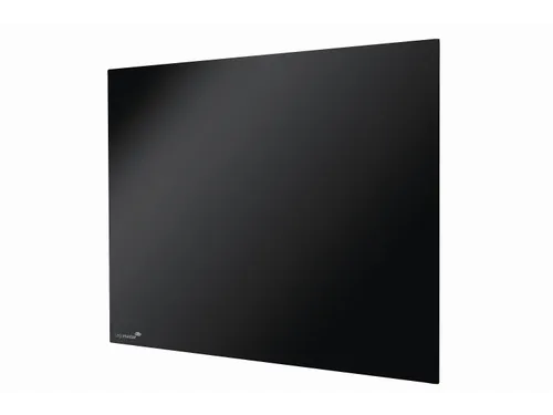 Glasbord 90x120cm Zwart