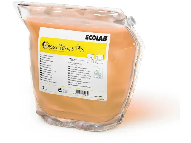 Ecolab Oasis Clean 10 S Allesreiniger en ontvetter 2x2 liter