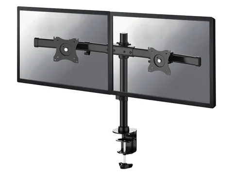 Monitorarm FPMA-DCB100D 2 schermen tot 27 inch Zwart