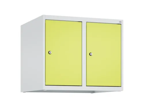 opzetkast,v. locker,2vak.,vak B 300mm,HxBxD 500x600x500mm,vleugeldeur