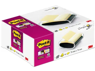 Memoblokdispenser 3M PRO voor Post-it Z-Notes 76x76mm transparant zwar - 5