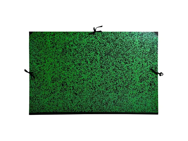 Tekenmap Annonay met linten 75x105cm - B1-Groen