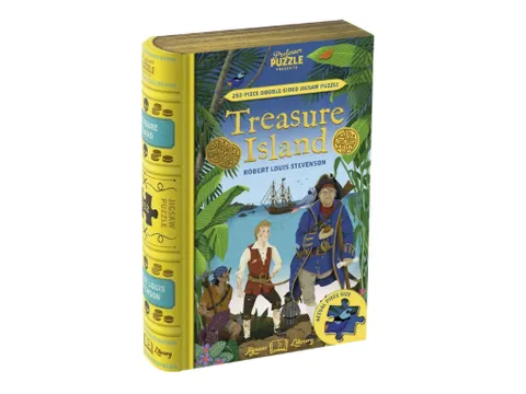 Puzzle Treasure Island Double face 250 pièces