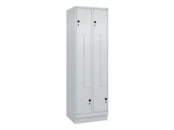 Z-garderobekast,HxBxD 1950x600x500mm,vak B 150/300mm,draaigrendel