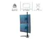Bras écran Fellowes Seasa double vertical sur pied noir