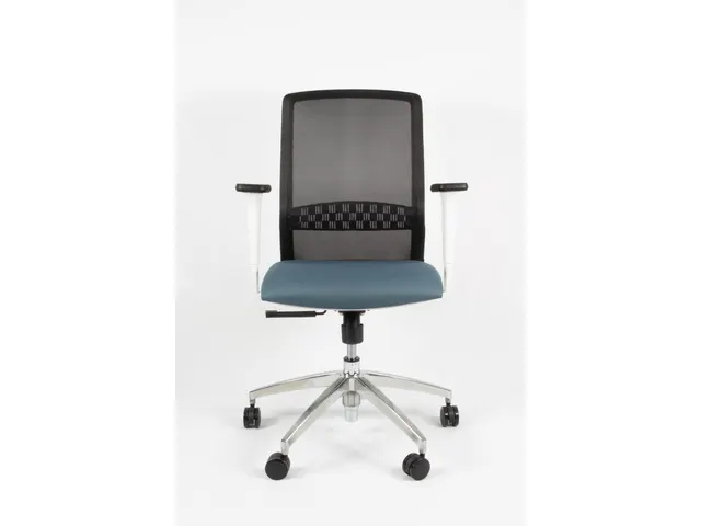 Chaise de bureau Linea Tekna White 01 noir/anthracite