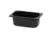 Caterchef Gastronorm bak 1/4 GN 100mm polycarbonaat zwart